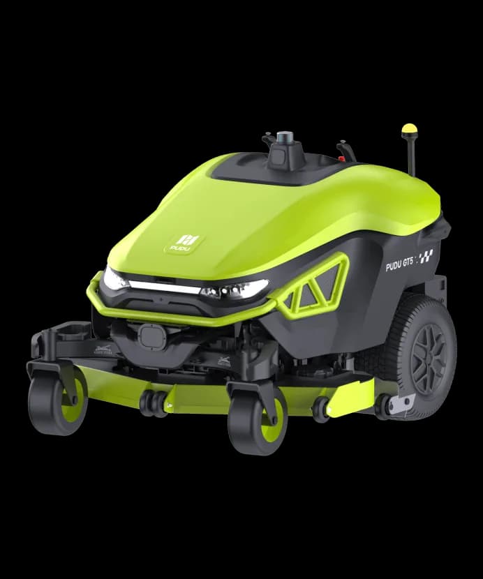 Veľká robotická kosačka GT5 so širokým rotačným diskom